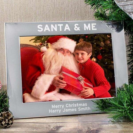 Personalised Santa And Me Photo Frame - Myhappymoments.co.uk