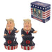 The President Donald Trump Ceramic Salt and Pepper Set