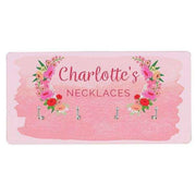 Personalised Floral Wall Hooks - Myhappymoments.co.uk