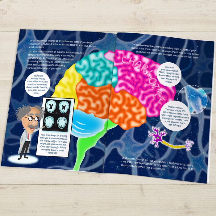 Personalised How Your Body Works Book