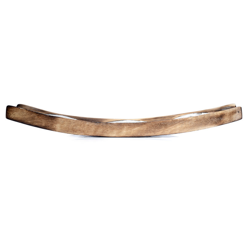 Mango Wood Om Ashcatcher Incense Sticks Burner