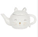 White Cat Face Teapot