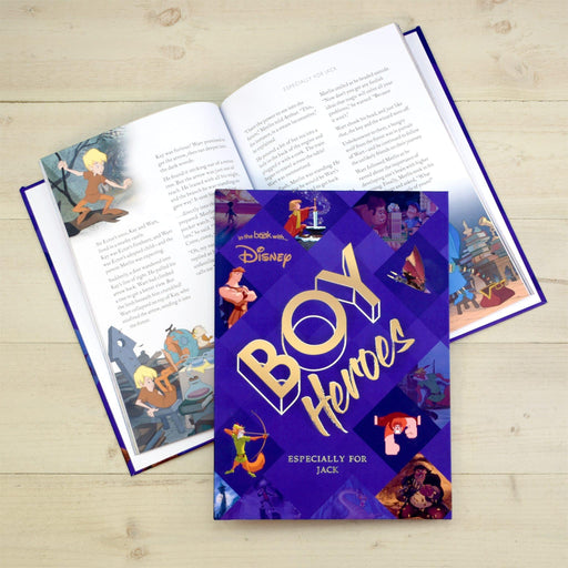 Personalised Disney Heroes for Boys Collection Book