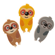 Sloth 3 Piece Eraser Set - Myhappymoments.co.uk
