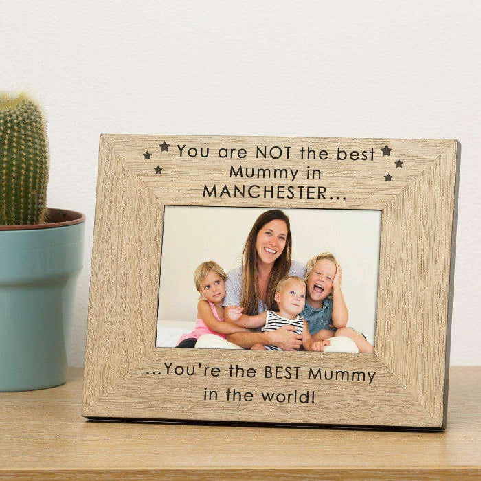 Personalised You're The BEST Mummy In The World Photo Frame