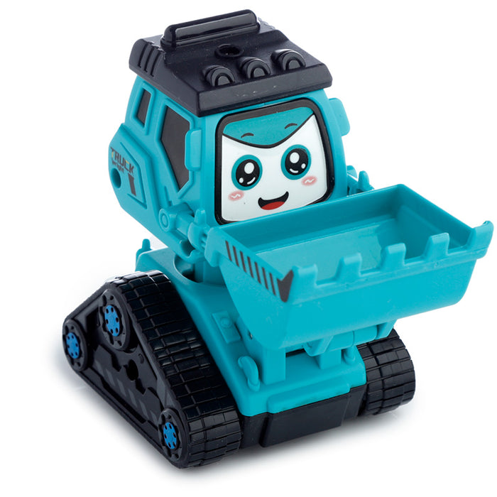 Press and Go Robot Dredge Digger Truck Action Toy