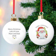 Personalised Santa Claus Bauble - Myhappymoments.co.uk