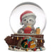 Stocking Stealers Christmas Racoon Waterball Snow Globe