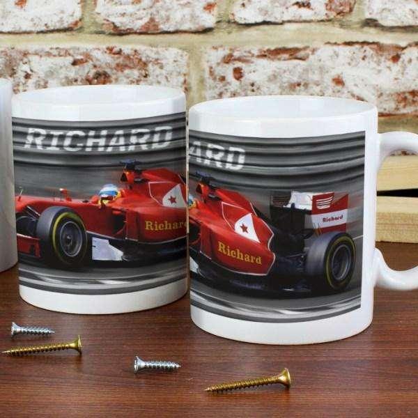 Personalised Formula 1 Mug - Myhappymoments.co.uk