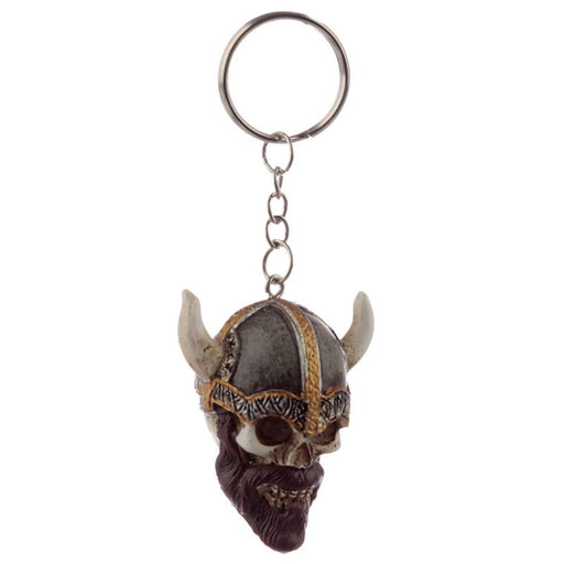 Viking Skull Keyring