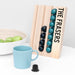 Personalised Bamboo Nespresso Coffee Pod Holder