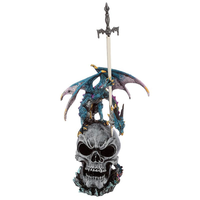Sword Master Dark Legends Dragon Skull Figurine