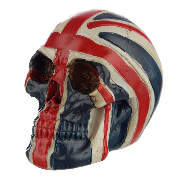 Union Jack Flag Skull Head Decoration