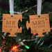 Personalised Our First Xmas Together Jigsaw Pieces Decoration - Myhappymoments.co.uk