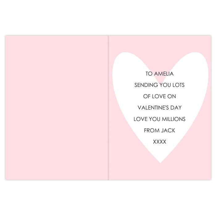 Personalised My Beautiful Wifey Card