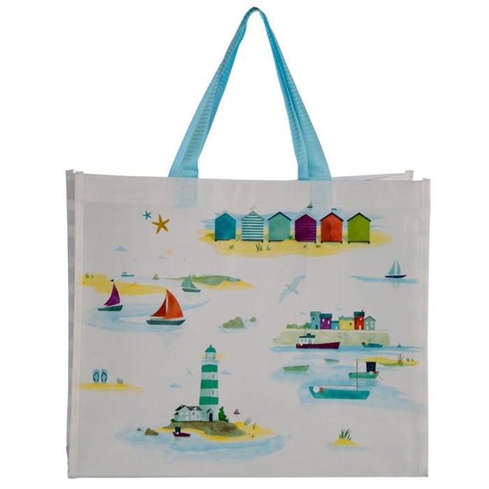 Seaside and Beach Design Durable Reusable Shopping Bag