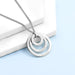 Personalised Family Names Necklace - Sterling Silver Plated