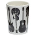 Novelty Shaped Handle Ceramic Rock Guitar Mug