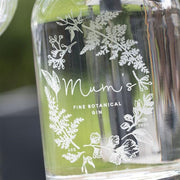 Premium Engraved Wreath Botanical Gin