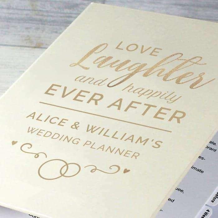 Personalised Happily Ever After Wedding Planner - Myhappymoments.co.uk