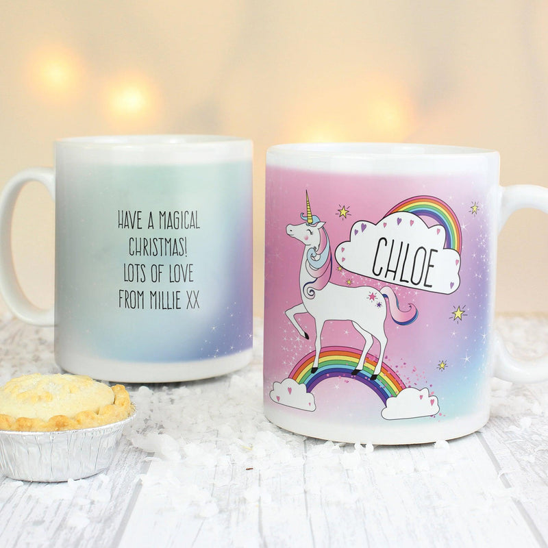 Personalised Unicorn Mug - Myhappymoments.co.uk