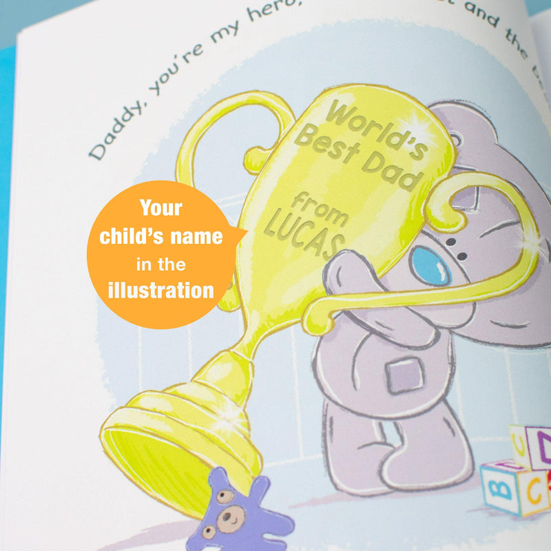Personalised Tiny Tatty Teddy I Love You Daddy Book