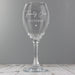 Engraved Birthday Any Age Wine Glass