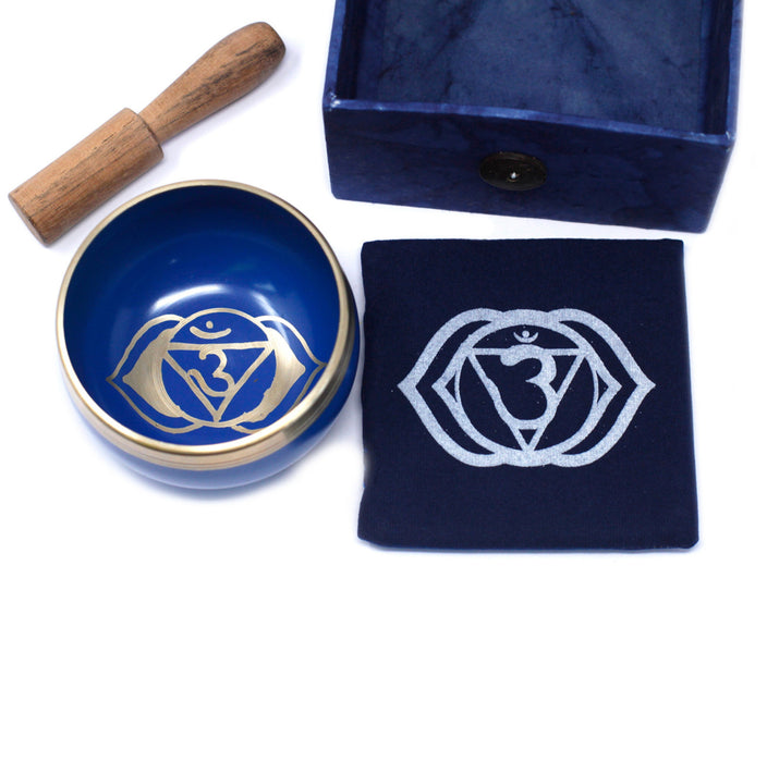 Chakra Singing Bowl Set - Third Eye