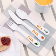 Personalised Children's Adventure Cutlery Set
