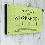 Personalised Workshop Hooks - Myhappymoments.co.uk