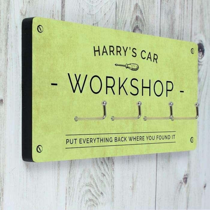 Personalised Workshop Hooks - Myhappymoments.co.uk