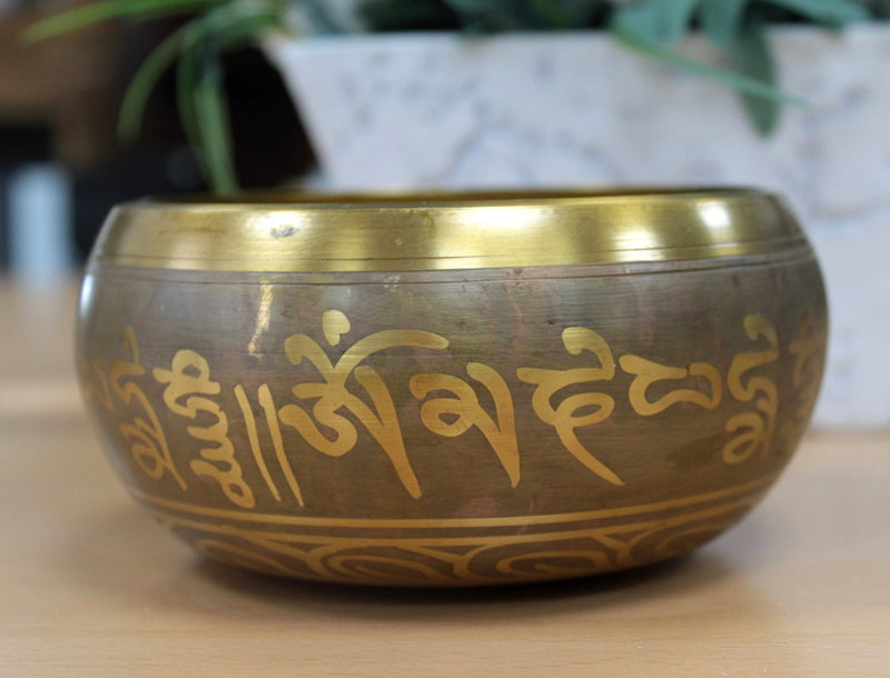 Large Five Buddha Singing Bowl