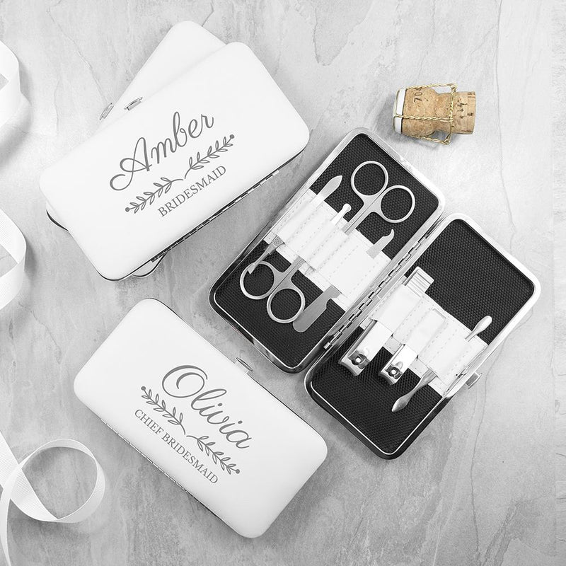 Personalised Bridal Party Manicure Set