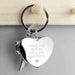 Personalised Heart Photo Locket Keyring - Myhappymoments.co.uk