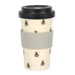 Bee Print Bamboo Eco Travel Mug