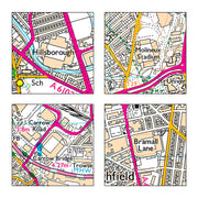 Football Stadium Map Mug