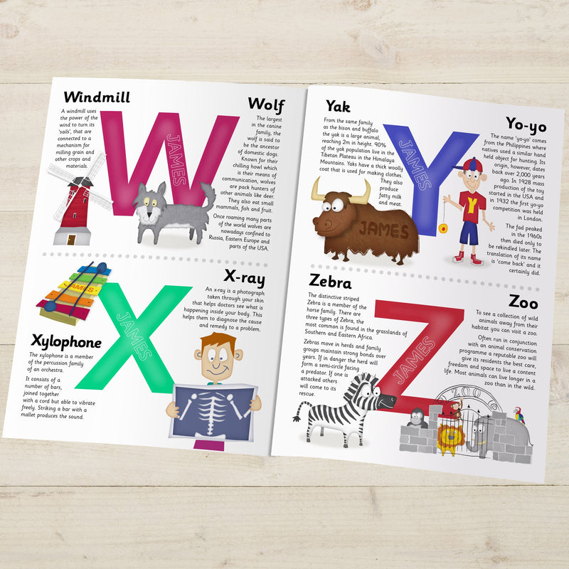 Personalised My Encyclopedia Book - Myhappymoments.co.uk