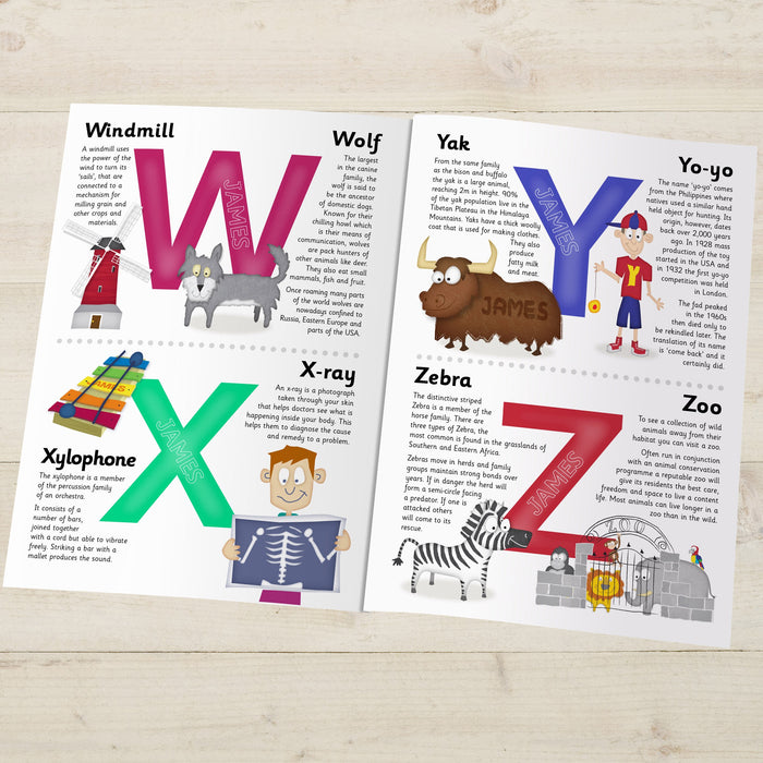 Personalised My Encyclopedia Book - Myhappymoments.co.uk