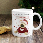 Personalised Boofle Christmas Love Mug - Myhappymoments.co.uk