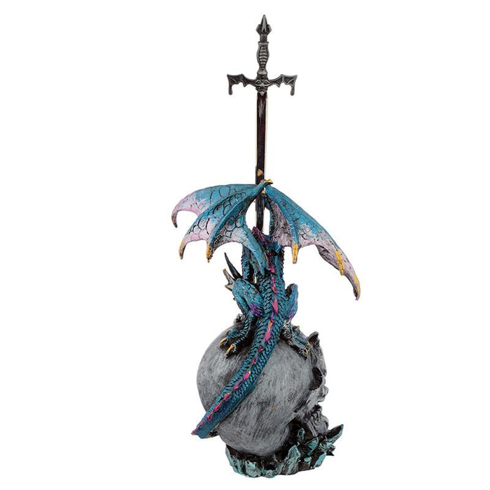 Sword Master Dark Legends Dragon Skull Figurine