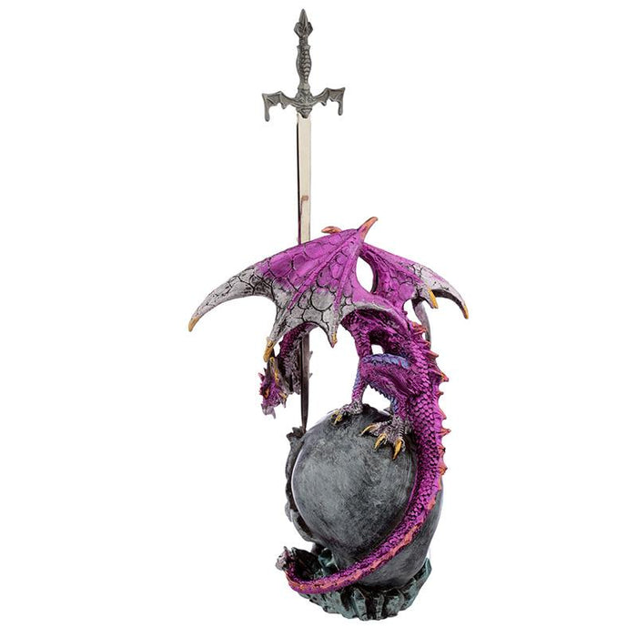 Sword Master Dark Legends Dragon Skull Figurine