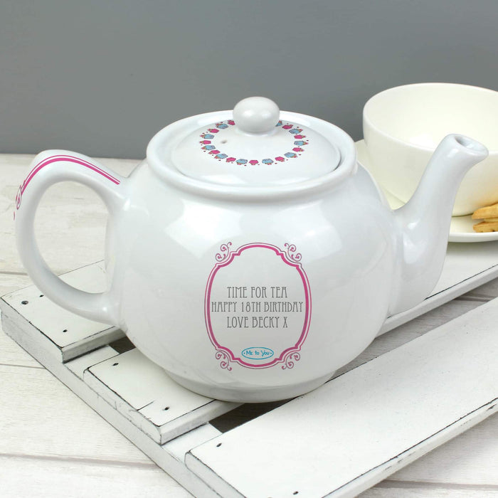 Personalised Me To You Teapot - Myhappymoments.co.uk