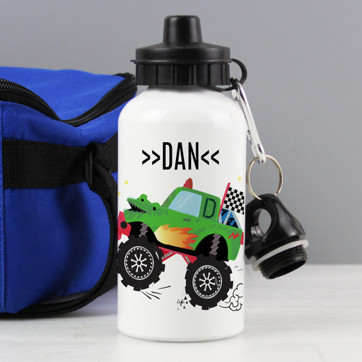 Personalised Monster Vehicle Drinks Bottle