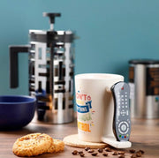 Novelty TV Remote Control Shaped Handle Mug