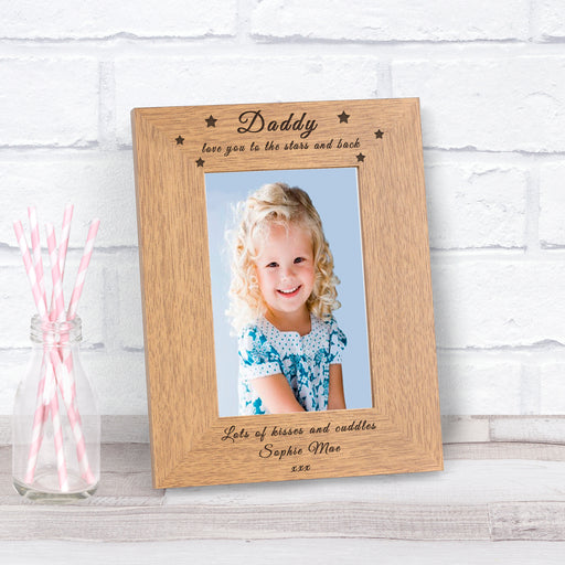 Personalised Love You To The Stars And Back Photo Frame - Myhappymoments.co.uk