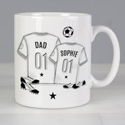 Personalised Football Mini Me Mug 