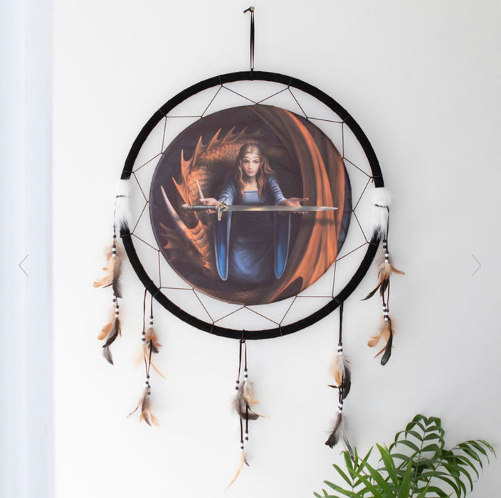 The Truth Dragon Dreamcatcher by Anne Stokes