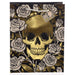 Skulls & Roses Metallic Large Gift Bag