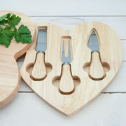 Personalised Engraved Will You Be My Valentine Heart Cheese Board