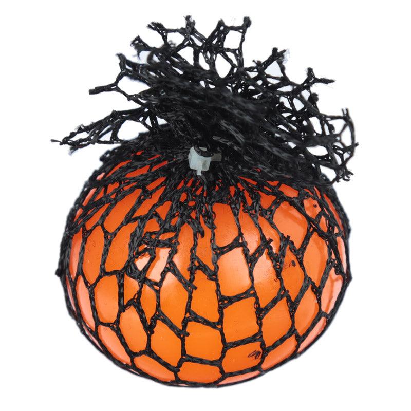 Squeezable Ball in a Net